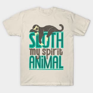 Sloth Is My Spirit Animal T-Shirt